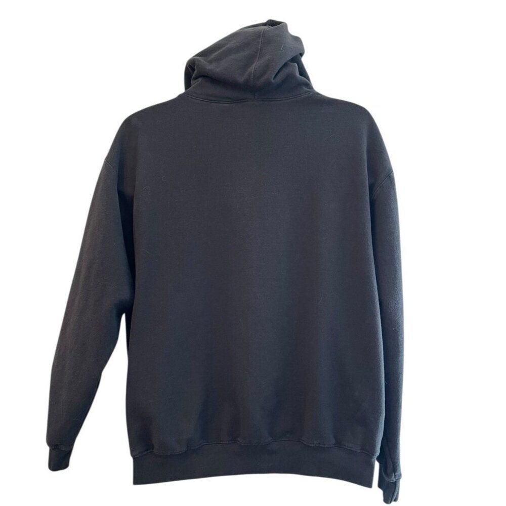 The Drive Clothing Mens Large Black Hoodie Sweatshirt Comfort Kills Fleece - Picture 2 of 4